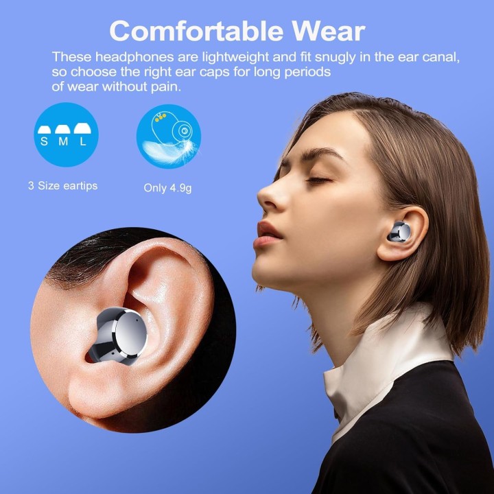 Auriculares Bluetooth Q26 5.3 con 128H, Graves Potentes, IP7 y Pantalla LED