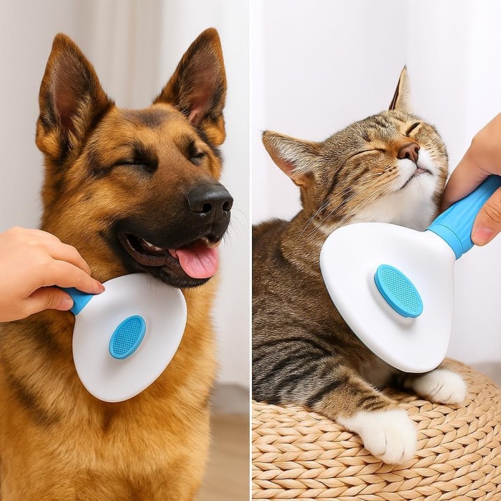 Guantes Quitapelos para Mascotas con Cepillo Extra Flexta