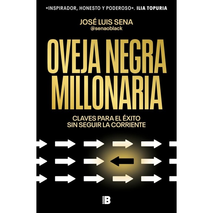 Libro Oveja Negra Millonaria Claves para el éxito sin seguir al rebaño |  motivación y superación