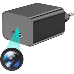 Uikop cámara espía oculta 64gb cargador usb 1080p detección movimiento visión nocturna