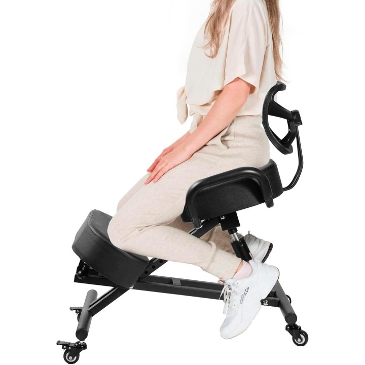 Silla ergonómica de rodillas con respaldo (Seminuevos)