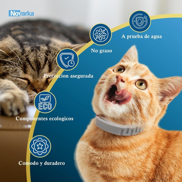 Set 3 Collares Antiparasitarios 🐶 Protección Total Contra Pulgas, Garrapatas y Más