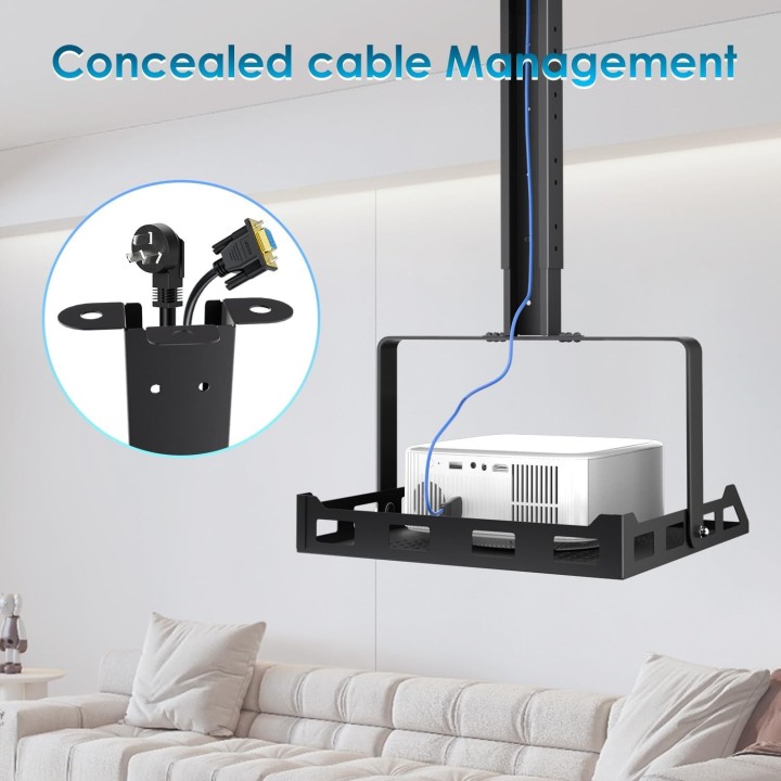 Salange Soporte Universal Para Proyector Ajustable Techo/Pared 10kg