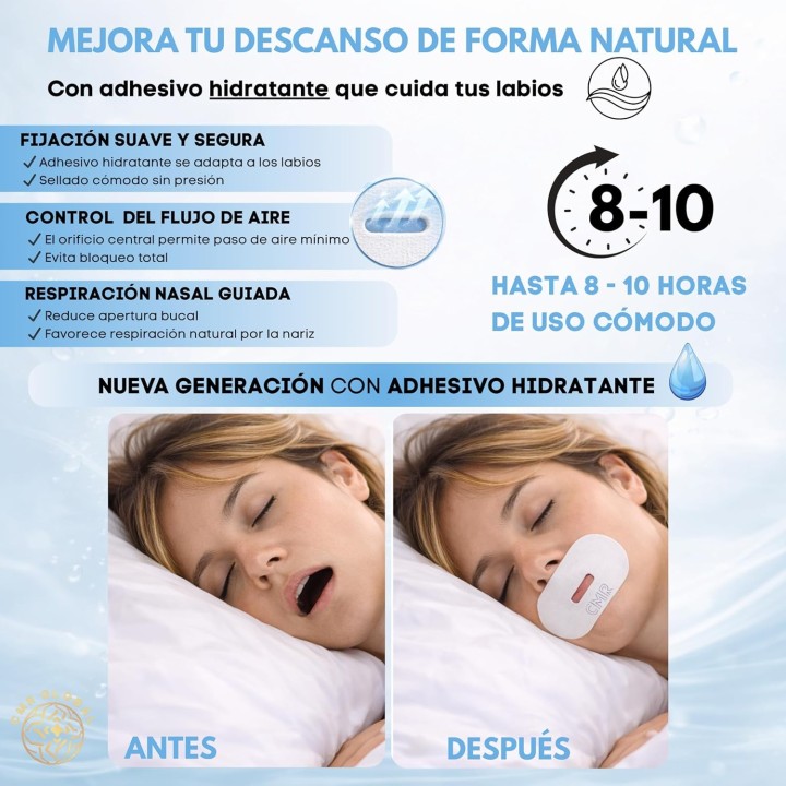 Pack Pro Premium Cintas bucales Hidratantes Antirronquidos 33 uds
