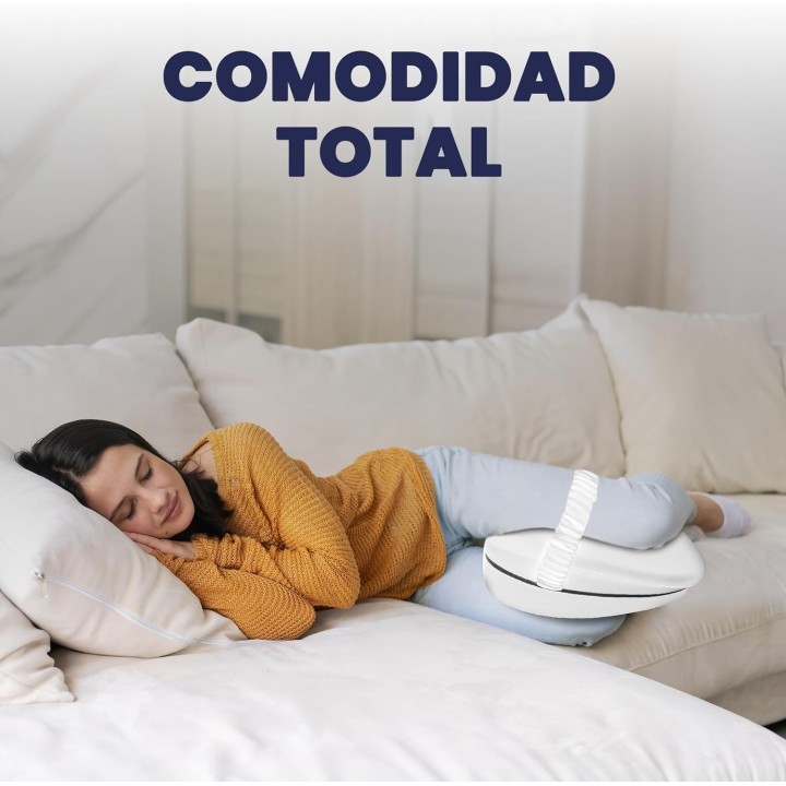 Vassl  Almohada Piernas Dormir 🦵 Cojín viscoelástico con efecto frío para rodillas y tobillos