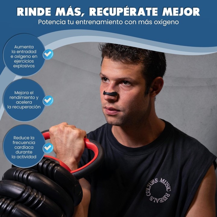 Haslom® Tiras Nasales Magnéticas respira mejor