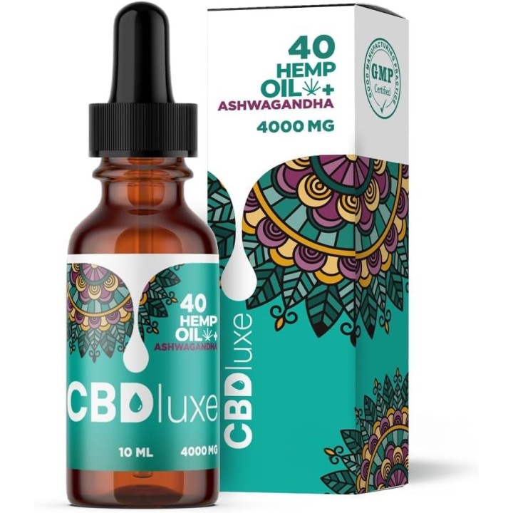 Cbdluxe Aceite de semilla de cáñamo orgánico natural puro testado en laboratorio certificado Cpnp