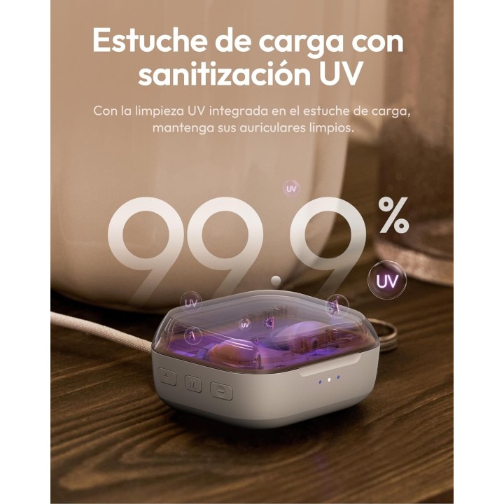 Cearvol Nano amplificador de sonido invisible con estuche de carga 3 modos 4 niveles de volumen