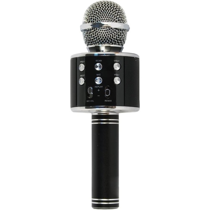 Micrófono Inalámbrico para Karaoke con WiFi, Bluetooth, Grabadora y Alta Calidad