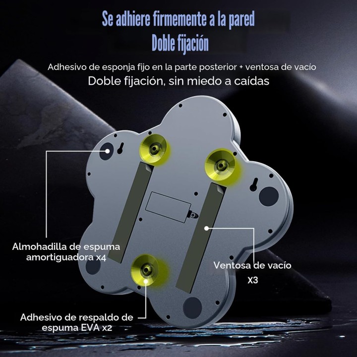 Máquina de Boxeo Musical Bluetooth, 3 Velocidades, Luz LED, Guantes, Niños y Adultos