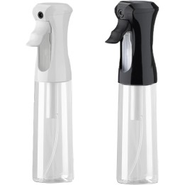 Frasco spray vacío 200 ml 2 unidades con pulverización de niebla fina y continua