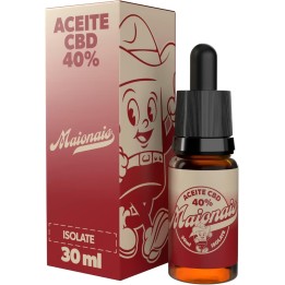 Aceite de cáñamo Isolated 40% 30 ml orgánico, 0% THC, máxima pureza y testado en laboratorio