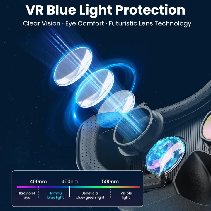 Gafas VR 3D XWP con Lentes HD