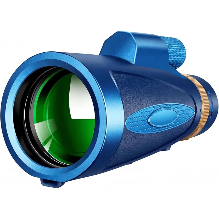 Telescopio monocular UBieok 30x60 con soporte para móvil, mini trípode y accesorios para observación